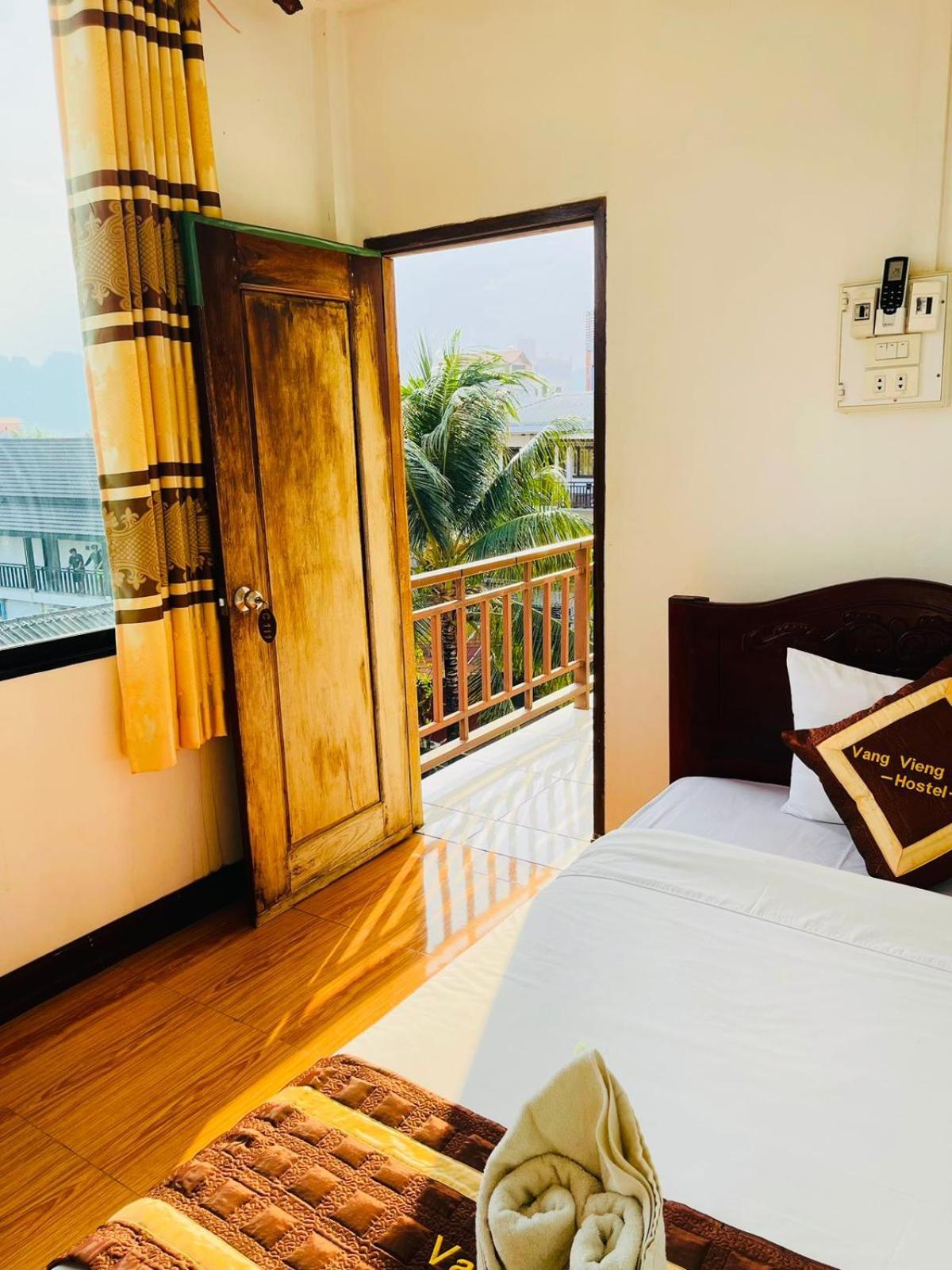 Alisona Hostel Vang Vieng Bagian luar foto
